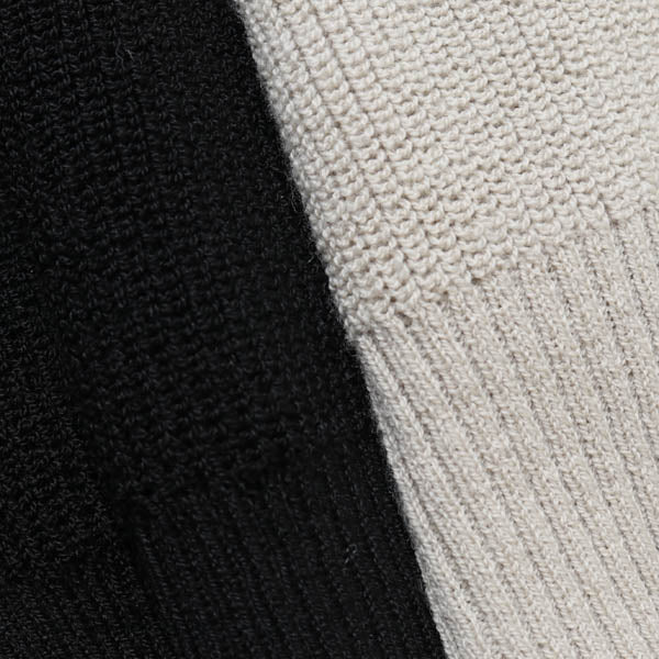 Rib knit VEST