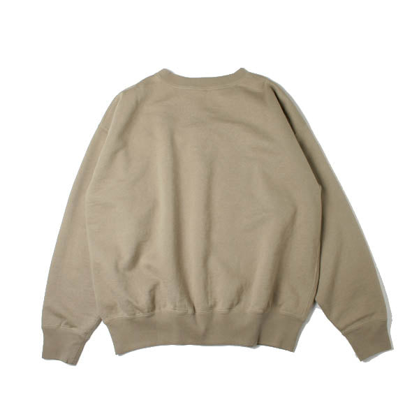 BACK WOOL SWEAT BIG P/O