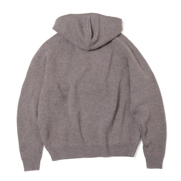 MERINO WOOL KNIT HOODY