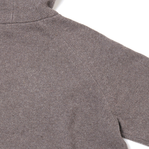 MERINO WOOL KNIT HOODY