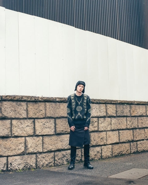 Loose Fit Sweater - Mohair / S2W8 Native