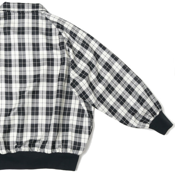 ZIP POLO(BLACK CHECK)