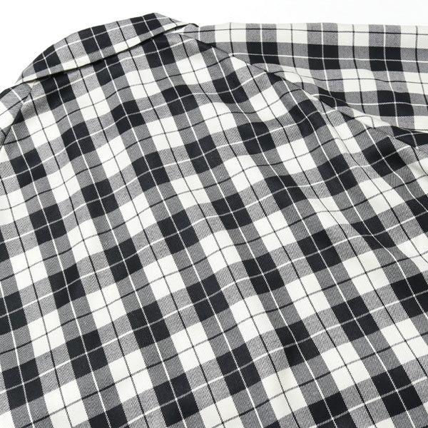 ZIP POLO(BLACK CHECK)