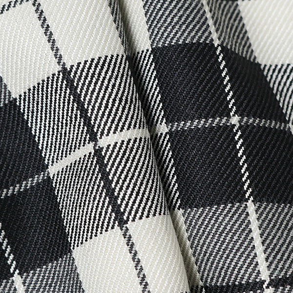 ZIP POLO(BLACK CHECK)