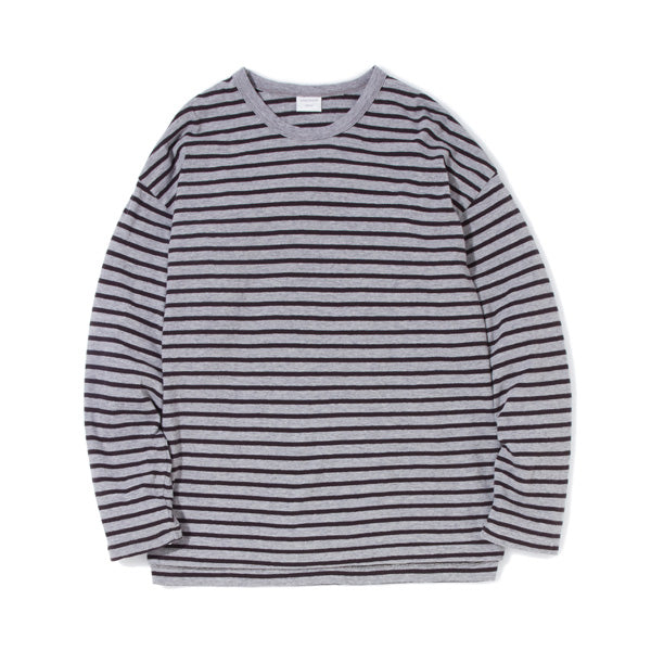 Easy Fit Border Slit L-S Tee
