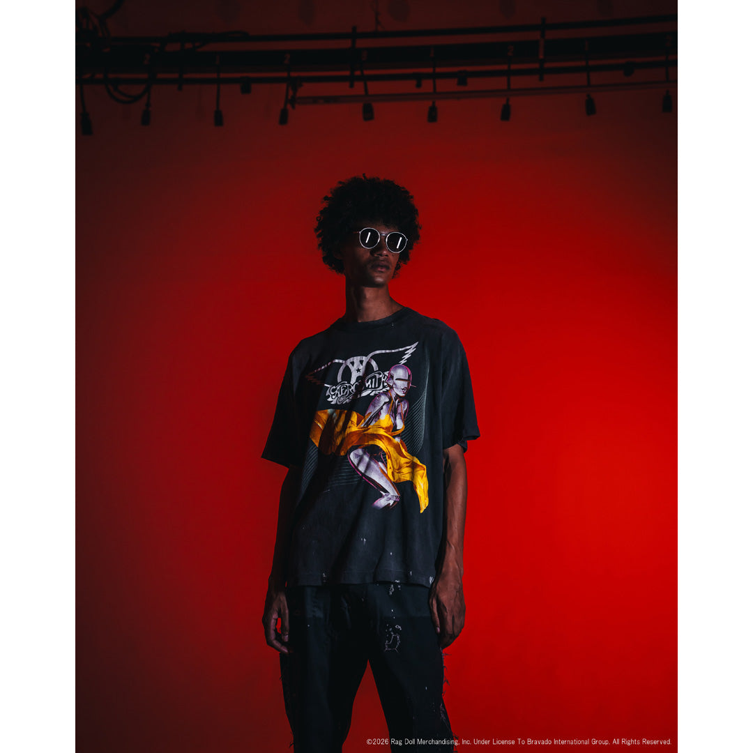 SAINT Mxxxxxx_AEROSMITH S/S T-SHIRT