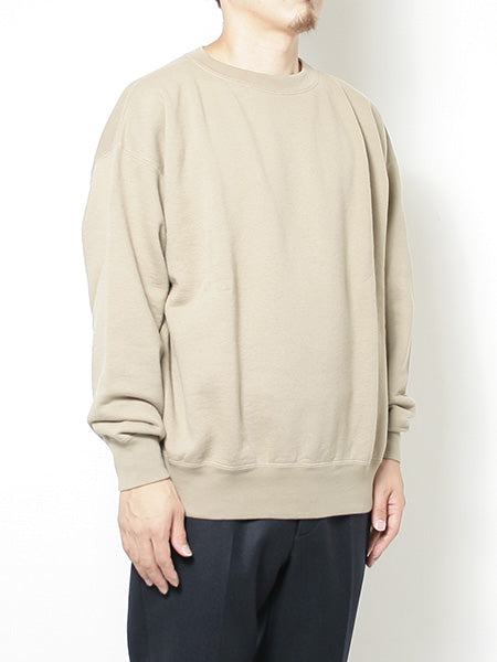 BACK WOOL SWEAT BIG P/O