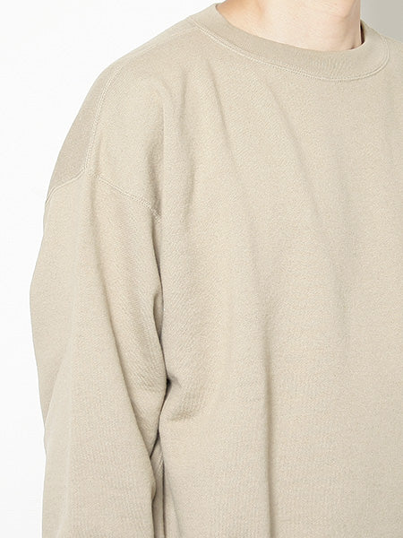 BACK WOOL SWEAT BIG P/O