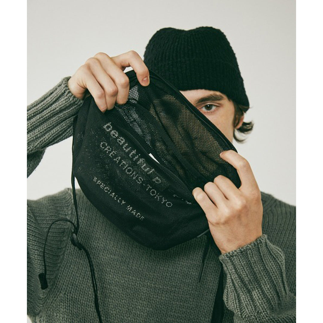 nothing to hide half moon bag
