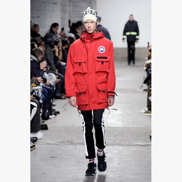 エステル綿 グログラン CANADA GOOSE Wネーム J402