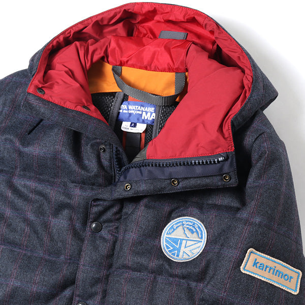 ウールチェックラミネート撥水加工 Karrimor Wネーム J107