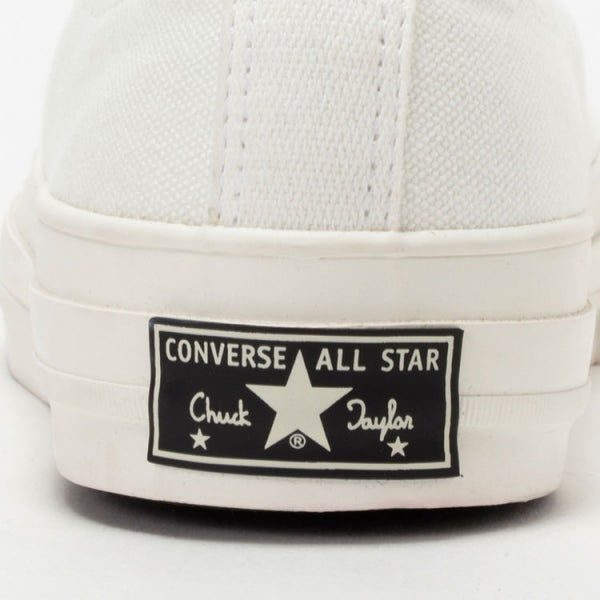 CHUCK TAYLOR CANVAS OX(WHITE/WHITE)
