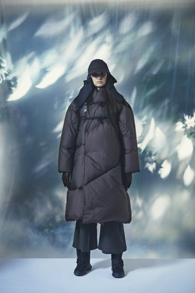 DOWN WRAP COAT