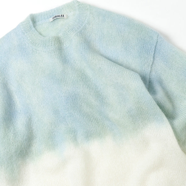 SUPER KID MOHAIR TIE DYE KNIT P/O