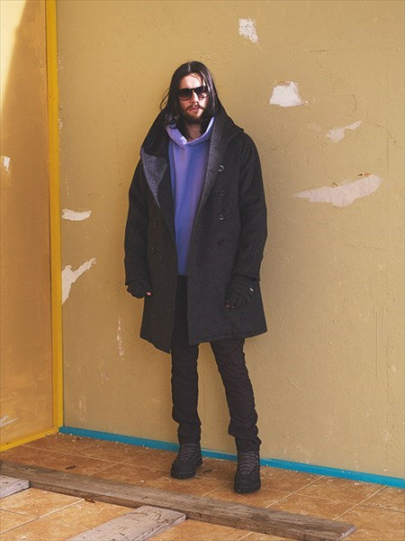 COACH HOODY COTTON SWEAT OVERDYED