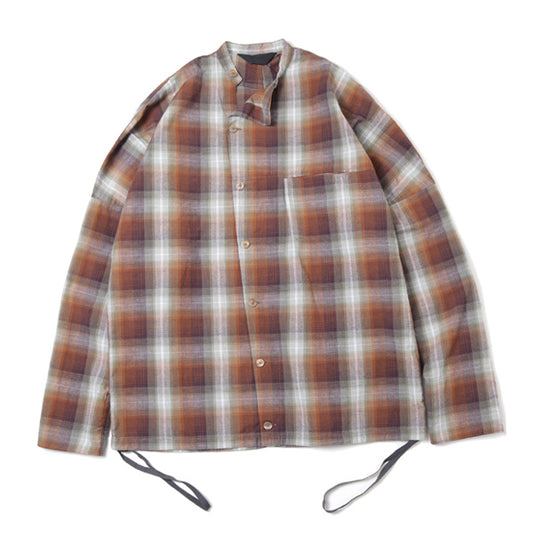 DOLMAN SLANT SHIRT(SHADOW CHECK)