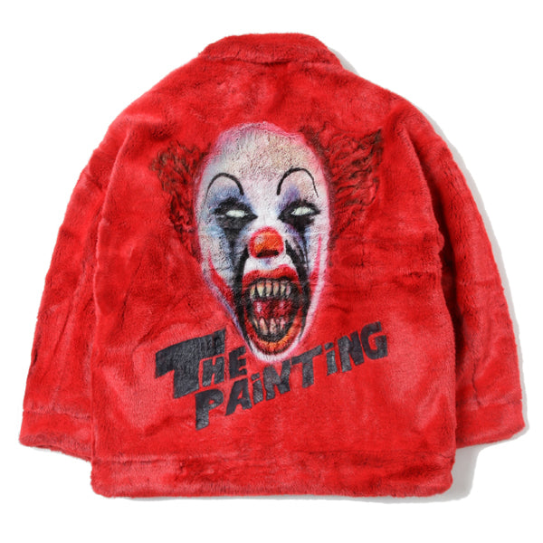 HAND-PAINTED FUR JACKET