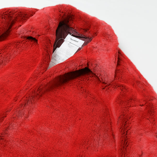 HAND-PAINTED FUR JACKET
