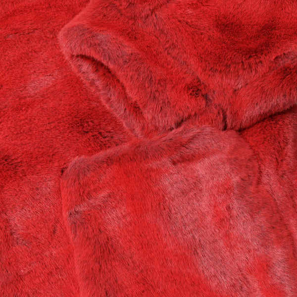 HAND-PAINTED FUR JACKET