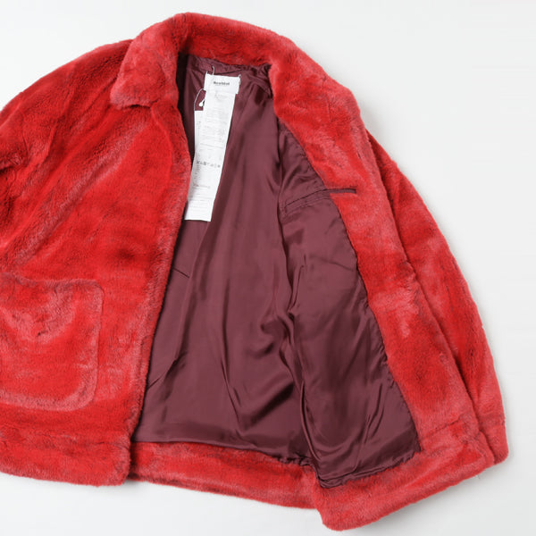 HAND-PAINTED FUR JACKET