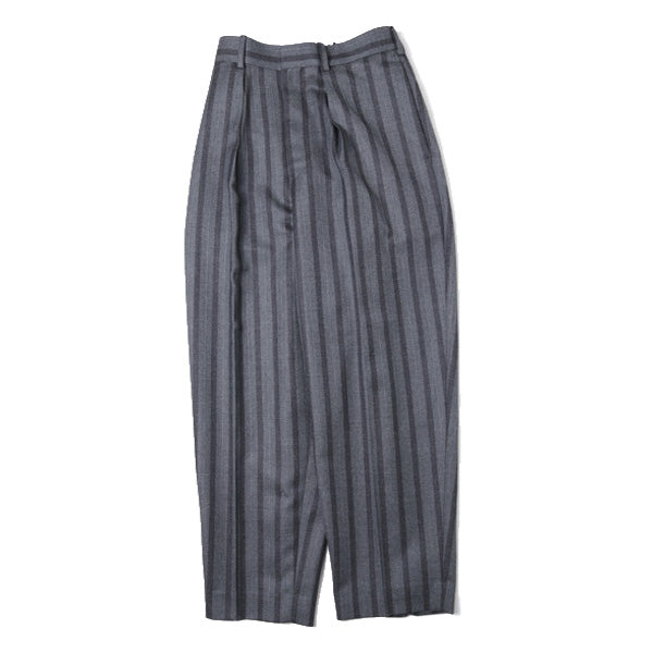 CLASSIC FIT TROUSERS WOOL DOBBY STRIPE