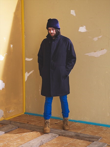STRANGER 3B COAT W/N MELTON WITH WINDSTOPPER 2L