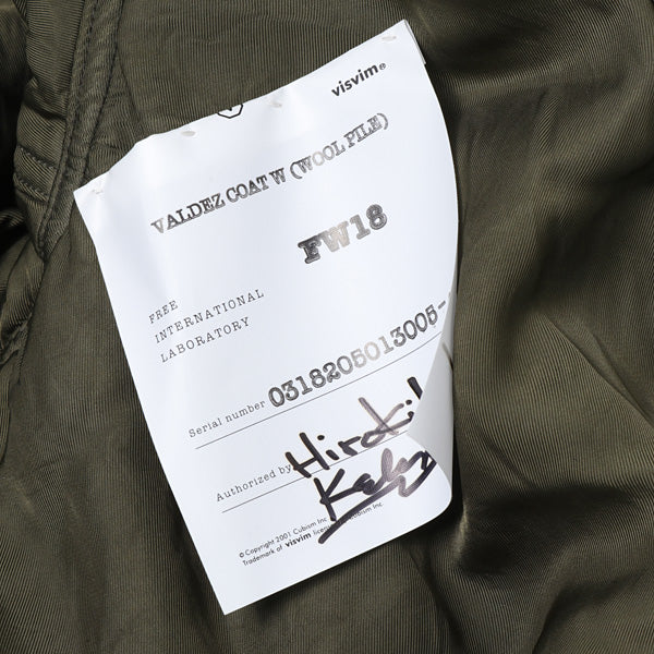 VALDEZ COAT W (WOOL PILE)