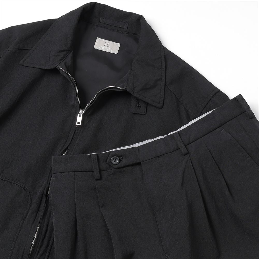 Wool Gabardine Trousers