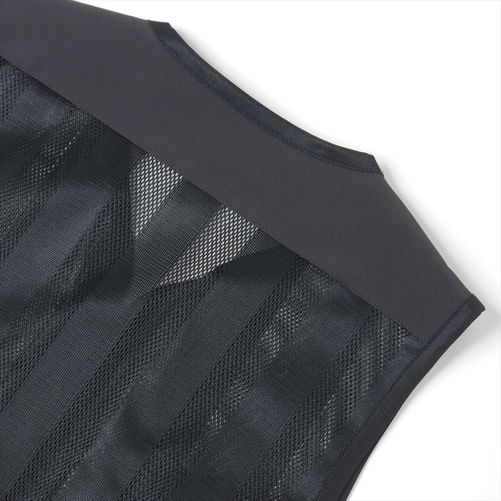 STRIPE MESH VEST