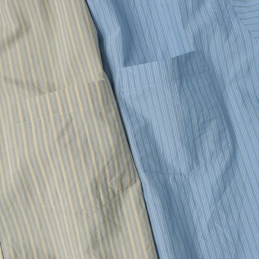 Silk Cotton Stripe Shirt