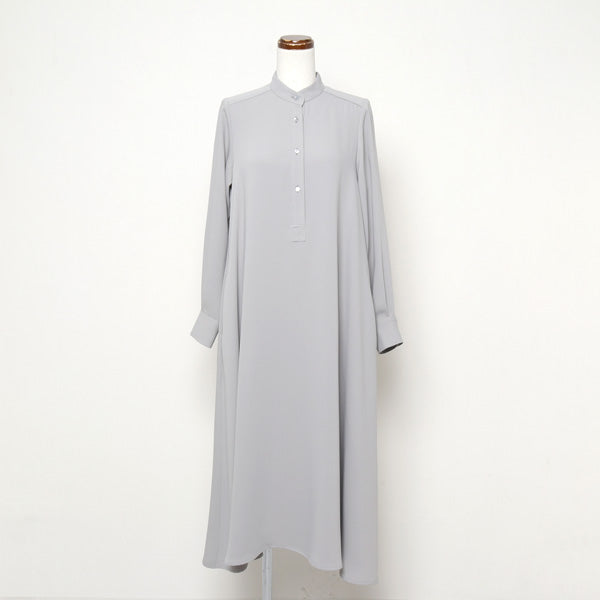 Satin Band Collar Dress