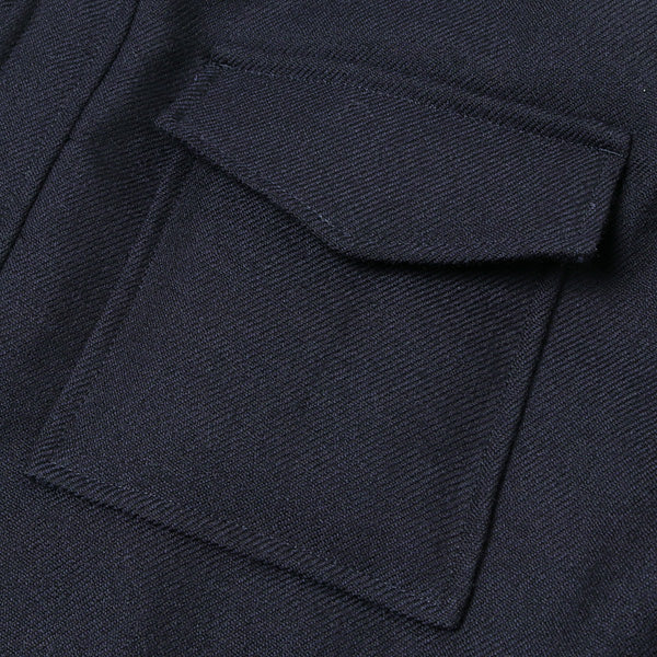 QUILTED LINER WOOL SHIRT