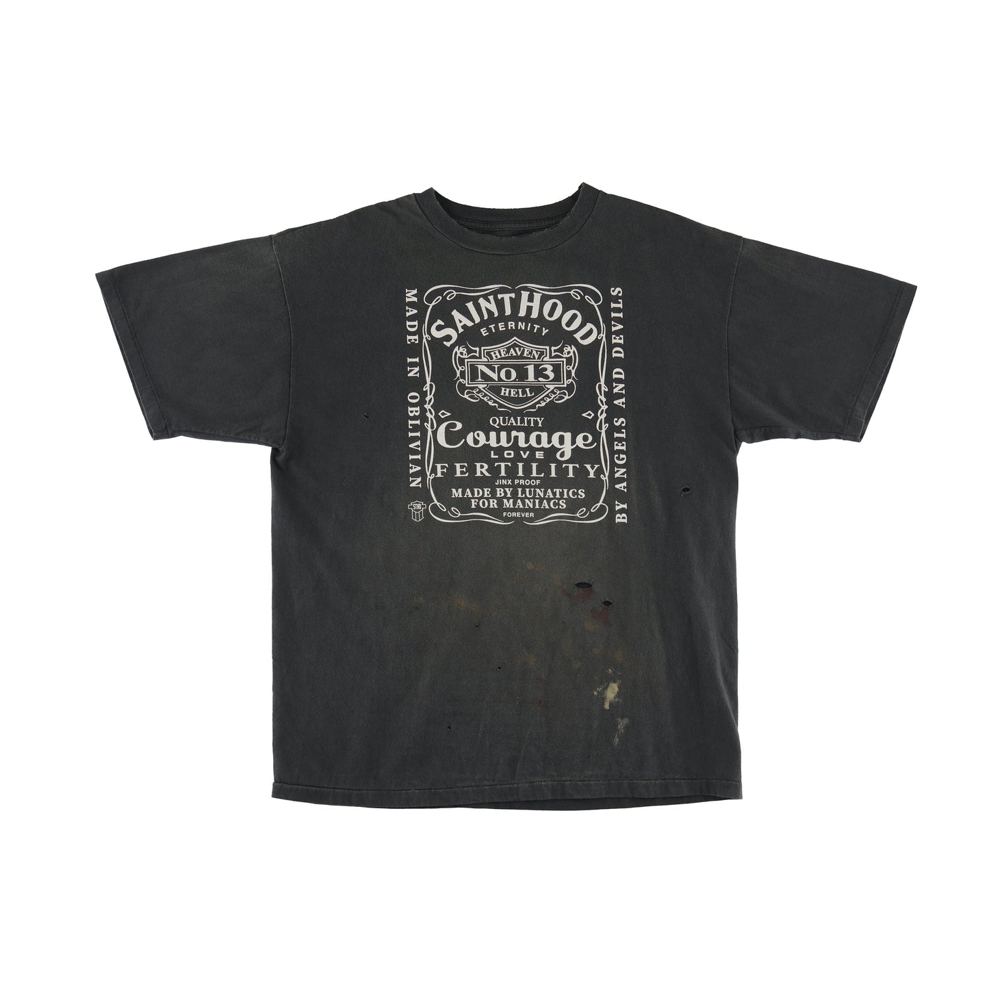 NH-SS TEE/ SKULL BIKE/BLK