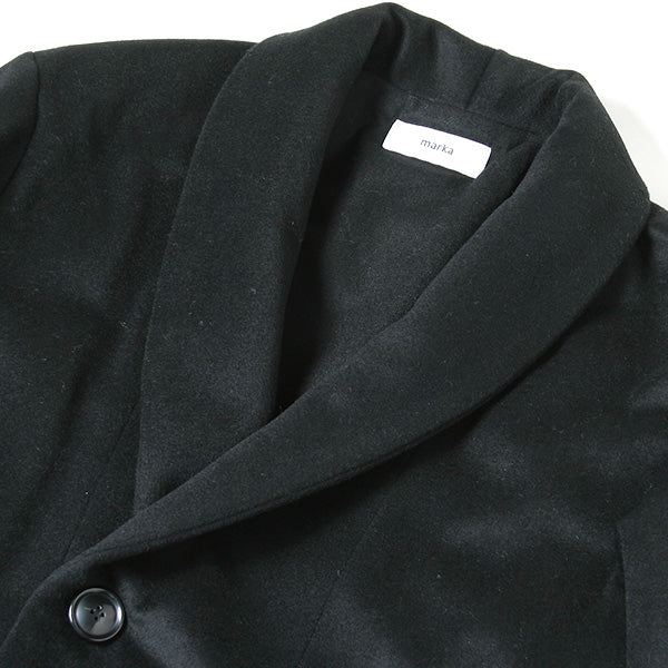DOUBLE BRESTED SHAWL COLLAR COAT SUPER 120s BEAVER