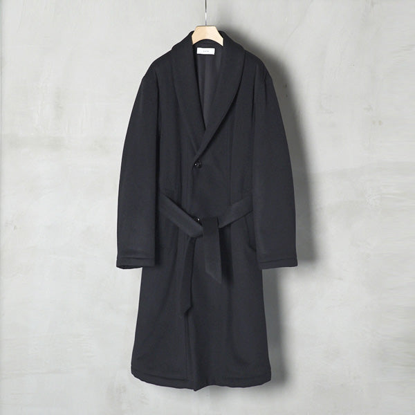 DOUBLE BRESTED SHAWL COLLAR COAT SUPER 120s BEAVER