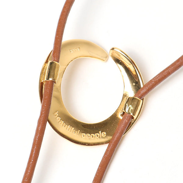 shoe horse leather bolo tie necklace GD