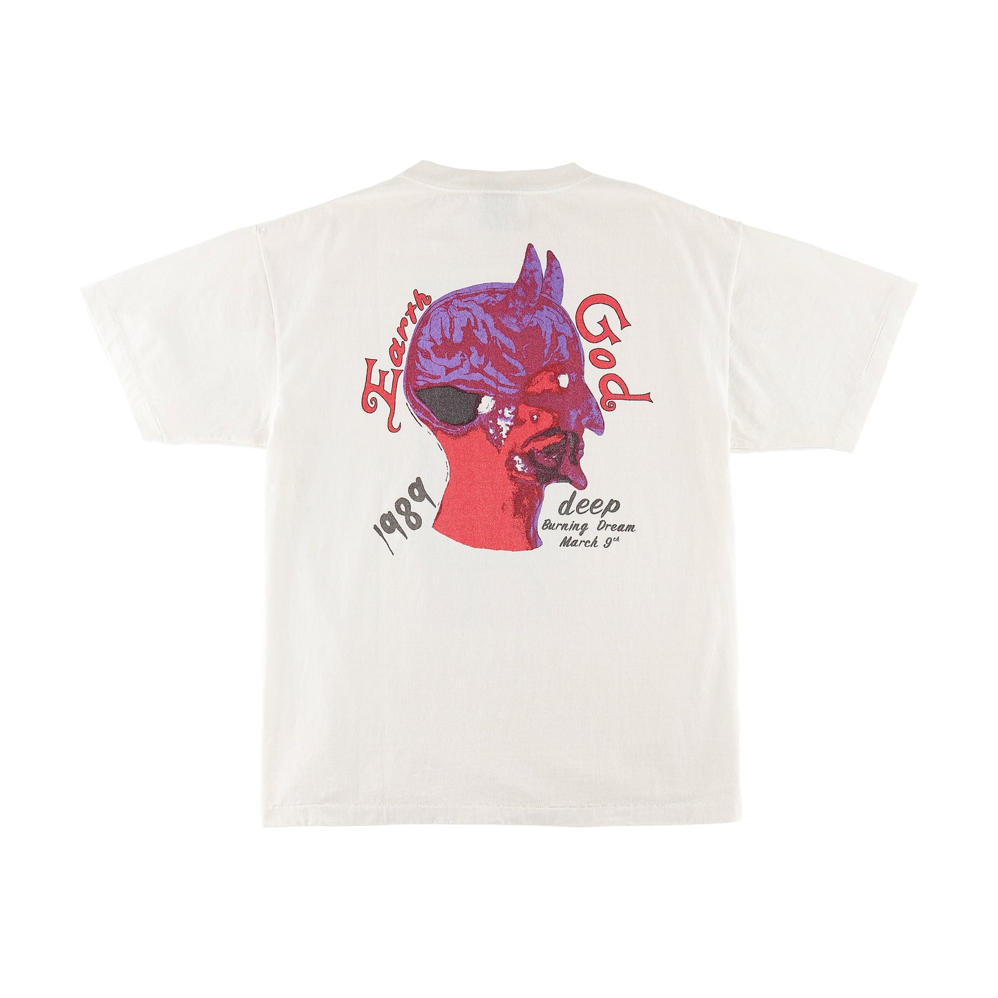 SS TEE/SPACE GOD/WHITE