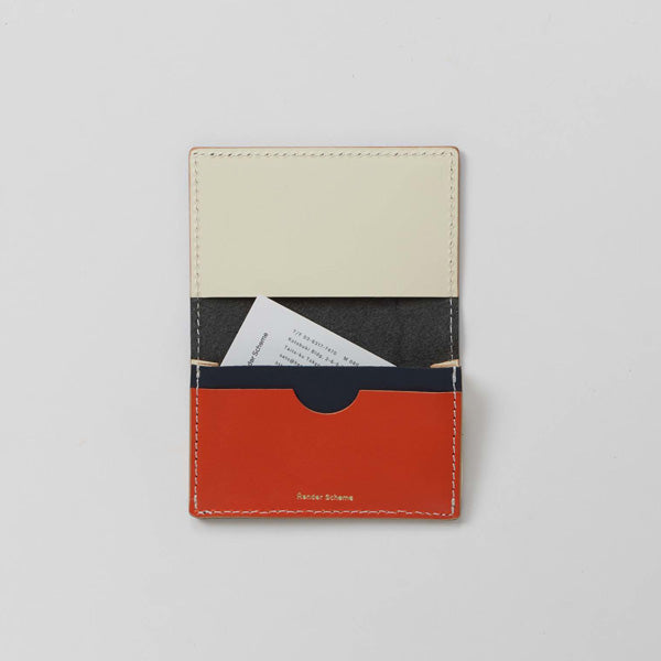 folded card case
