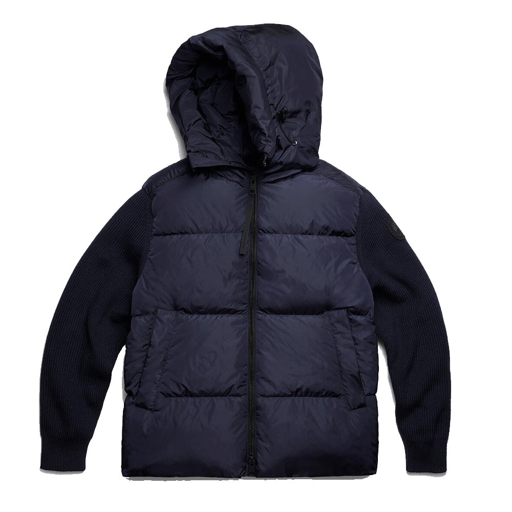 カナダグース　ハイブリッジフーディ　ネイビー　完売品新品　Mサイズ　定価74800円 CANADA GOOSE(カナダグース) HyBridge Grove Knit Hoody 9204M (9204M
