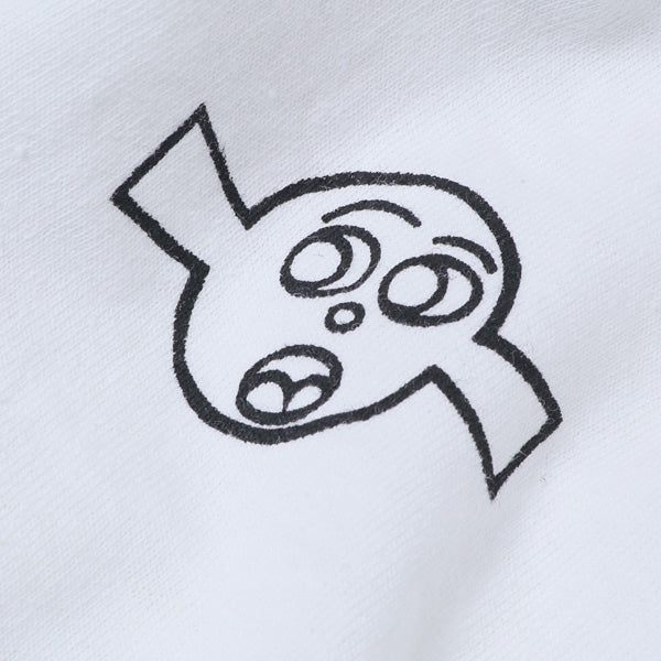 L/S Tee CHLOE(CREW NECK WHITE)