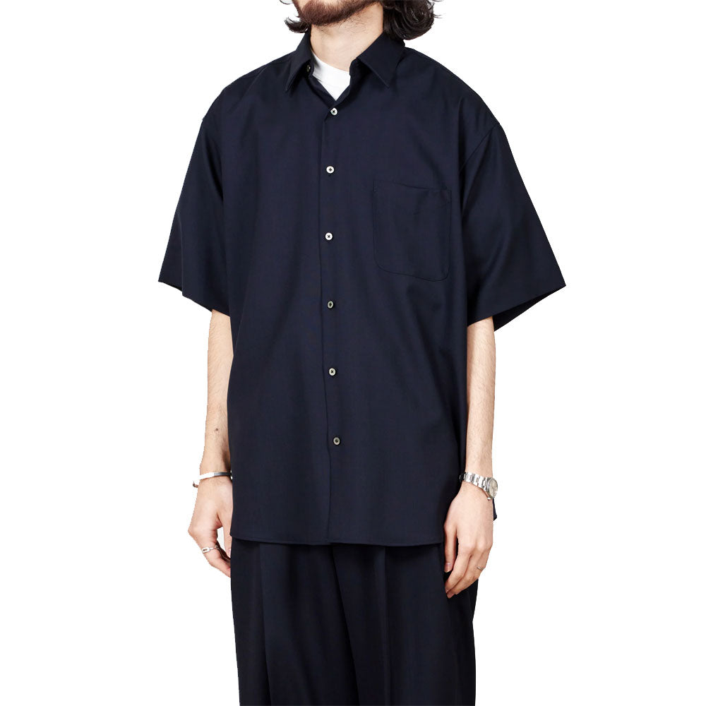 COMFORT FIT SHIRTS S/S SUPER120s WOOL TROPICAL