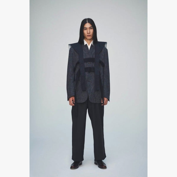 STRAIGHT SILHOUETTE SLACKS