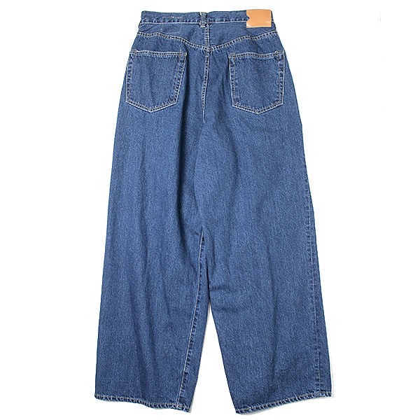 1TUCK WIDE JEANS 12oz ORGANIC SELVEDGE DENIM