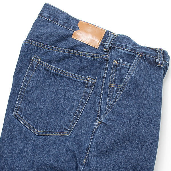 1TUCK WIDE JEANS 12oz ORGANIC SELVEDGE DENIM