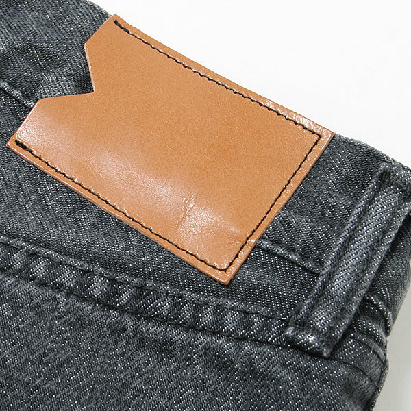 BUGGY JEANS 14.5oz ORGANIC SELVEDGE DENIM (BLACK)