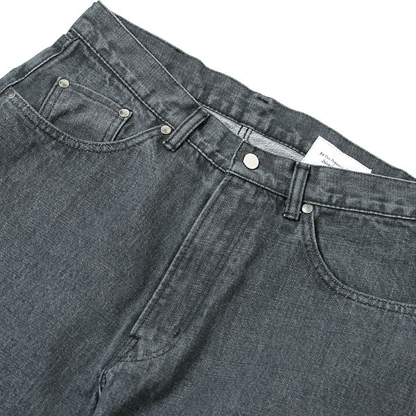 BUGGY JEANS 14.5oz ORGANIC SELVEDGE DENIM (BLACK)