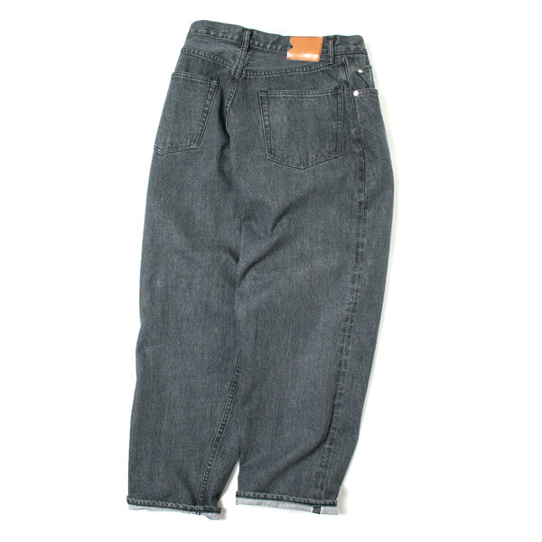 BUGGY JEANS 14.5oz ORGANIC SELVEDGE DENIM (BLACK)