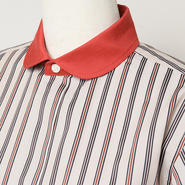 regimental stripe shirt