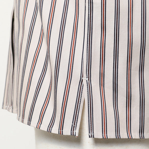 regimental stripe shirt