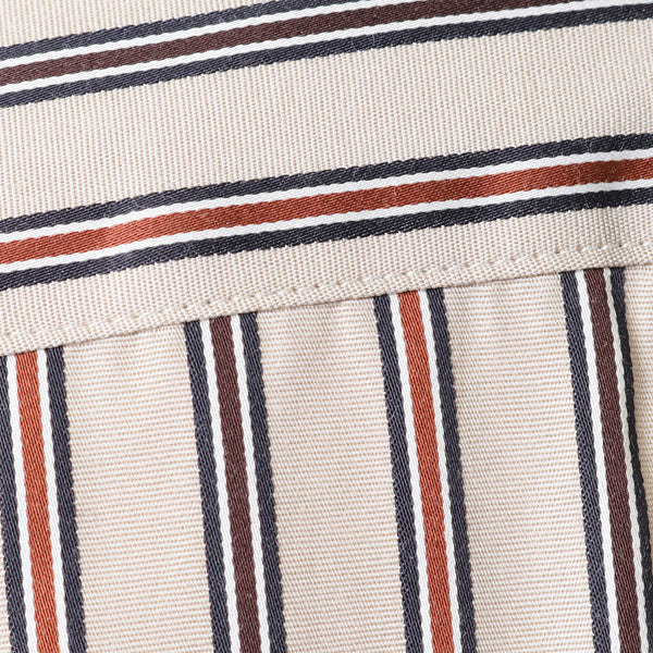 regimental stripe shirt